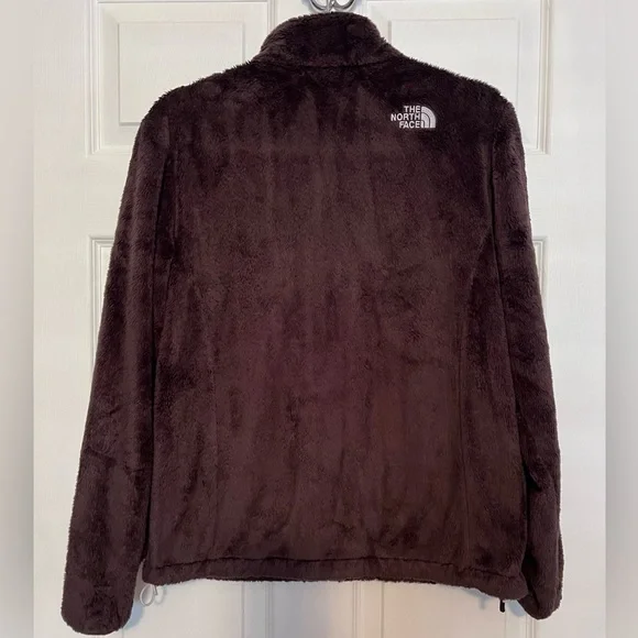 Great Used The North Face Fuzzy Brown Jacket Medium - Send Me An Offer! - Picture 2 of 4